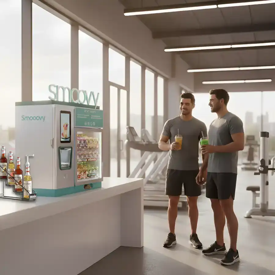 Smoovy Station im Fitnessstudio