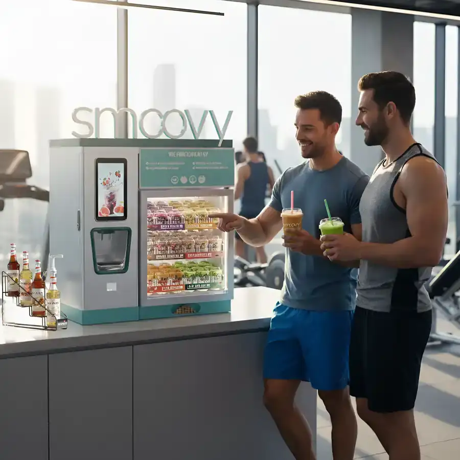 Smoovy Station im Fitnessstudio