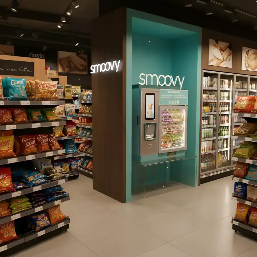 Smoovy Station im Retail